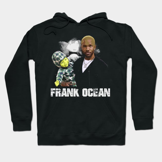 Moon River Serenade Frank's Cinematic Odyssey Hoodie by Iron Astronaut